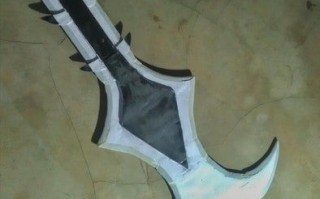 低成本DIY威震天剑教程，简单易学无需电动工具