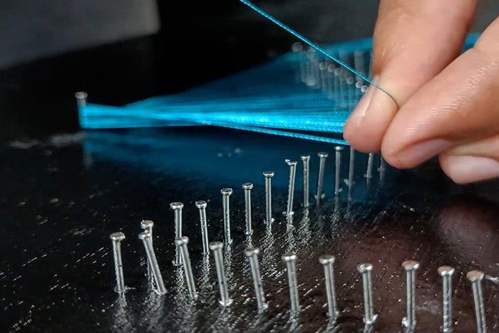 用线做图案的创意手工教程，零基础也能轻松上手-第20张图片-趣作屋