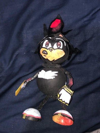 低成本手工制作《音速小子》角色玩偶教程-第24张图片-趣作屋