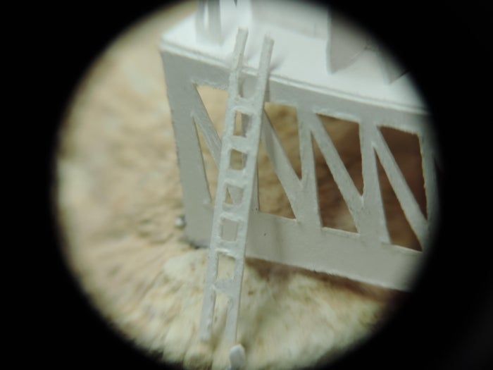 超简单手工建筑模型教程：用石头DIY迷你风车和灯塔-第19张图片-趣作屋