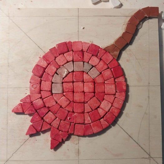 零基础也能做！古罗马风马赛克手工DIY教程-第23张图片-趣作屋