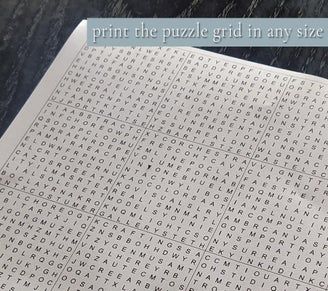 免费可打印的创意解谜游戏教程：用单词揭开隐藏图像-第9张图片-趣作屋