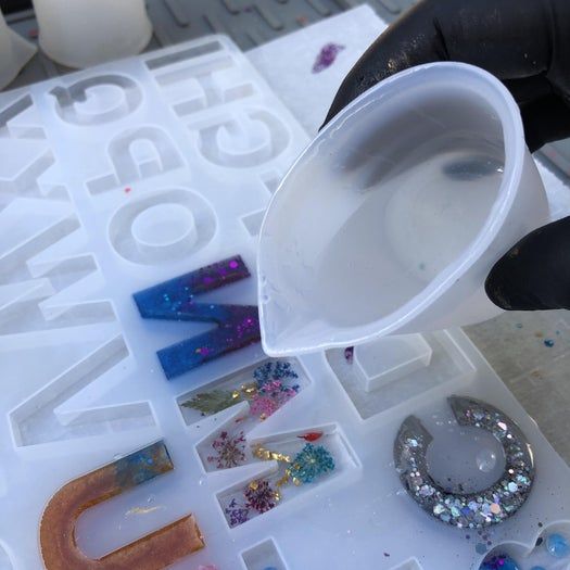 手工制作闪亮树脂字母钥匙扣教程-第31张图片-趣作屋