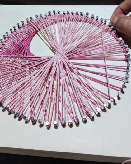 零基础也能做的线绳编织艺术 DIY教程-第16张图片-趣作屋