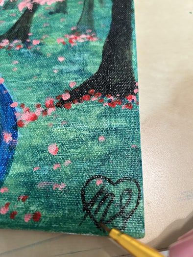 新手也能轻松上手的樱花油画教程-第26张图片-趣作屋