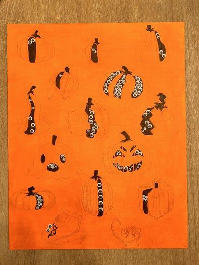 节日南瓜装饰手工教程，简单又有趣的DIY玩法-第8张图片-趣作屋