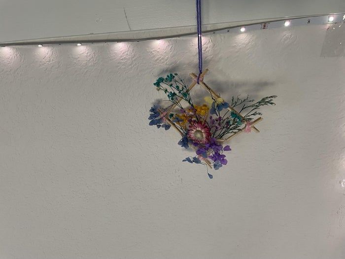 DIY自然风干花挂饰制作教程-第14张图片-趣作屋