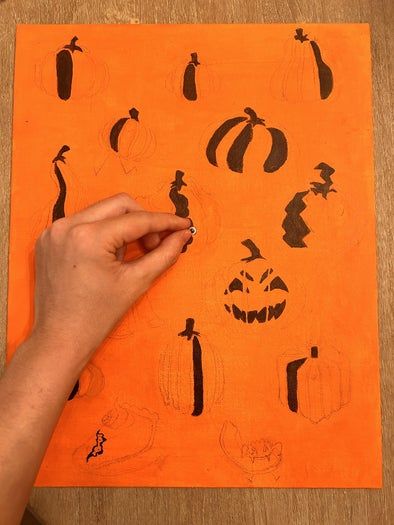 节日南瓜装饰手工教程，简单又有趣的DIY玩法-第7张图片-趣作屋