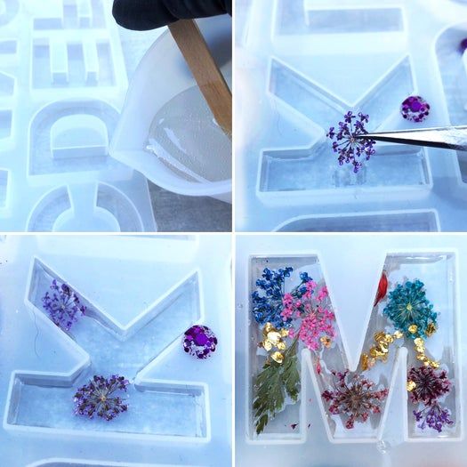 手工制作闪亮树脂字母钥匙扣教程-第22张图片-趣作屋