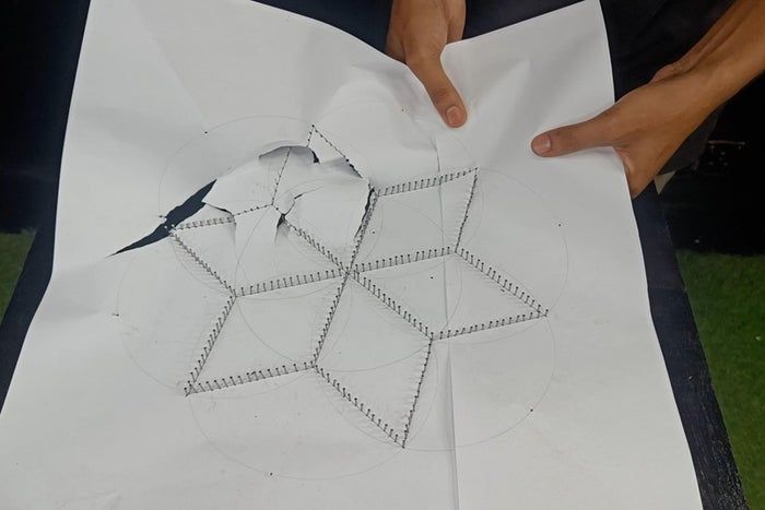 用线做图案的创意手工教程，零基础也能轻松上手-第17张图片-趣作屋