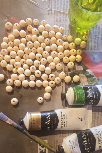 圣帕特里克节手工DIY：幸运流苏珠链挂饰制作教程-第2张图片-趣作屋