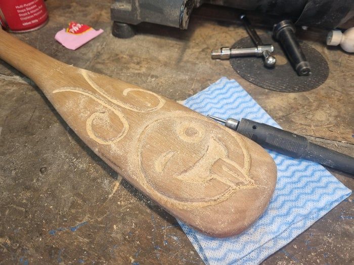 手工雕刻Patu棍棒教程，现代设计轻松上手-第20张图片-趣作屋