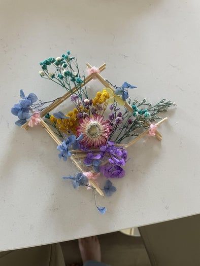 DIY自然风干花挂饰制作教程-第1张图片-趣作屋