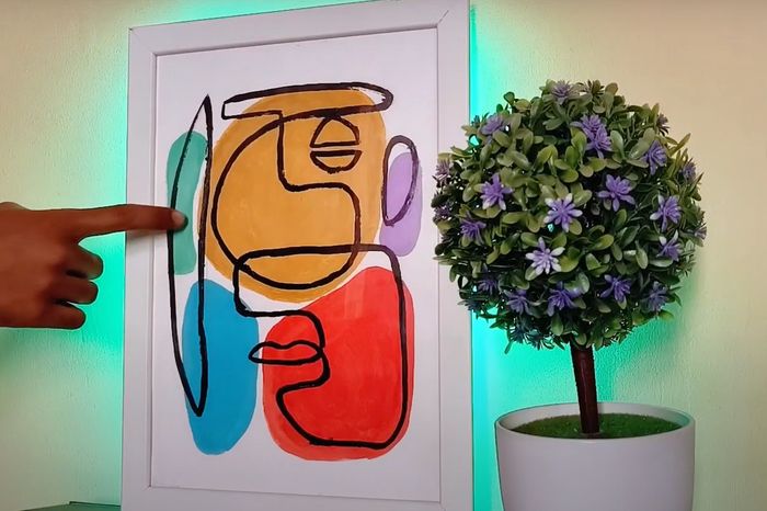 亲手打造立体派互动艺术灯：把毕加索风格变成会变色的智能画作-第20张图片-趣作屋