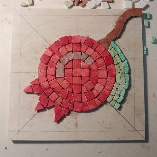 零基础也能做！古罗马风马赛克手工DIY教程-第25张图片-趣作屋
