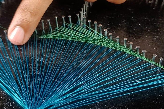 用线做图案的创意手工教程，零基础也能轻松上手-第24张图片-趣作屋