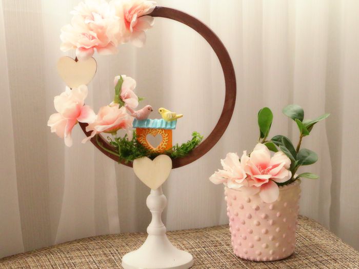 手工制作情人节花环挂饰教程,简单又浪漫-第1张图片-趣作屋 手工制作情人节花环挂饰教程,简单又浪漫-第1张图片-趣作屋