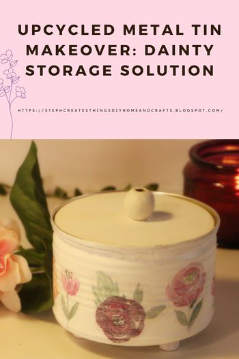 旧金属罐变身高颜值收纳盒，DIY复古风家居好物-第11张图片-趣作屋