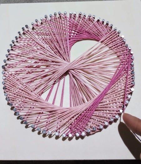 零基础也能做的线绳编织艺术 DIY教程-第17张图片-趣作屋