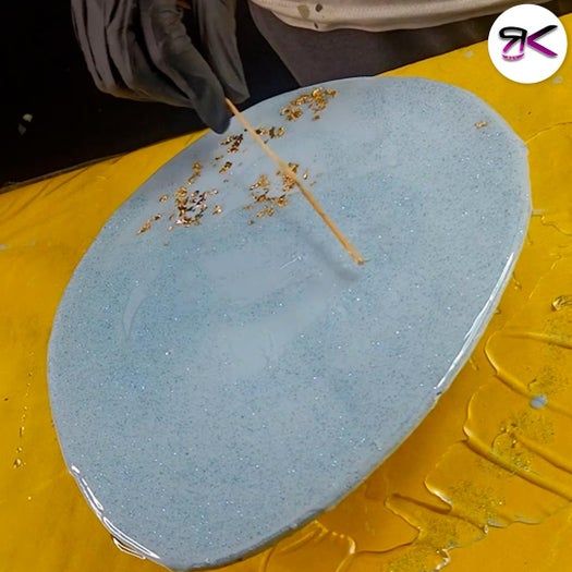 手工制作天然木纹环氧树脂蛋形时钟教程-第10张图片-趣作屋 手工制作天然木纹环氧树脂蛋形时钟教程-第10张图片-趣作屋