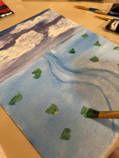 新手也能轻松上手的樱花油画教程-第14张图片-趣作屋