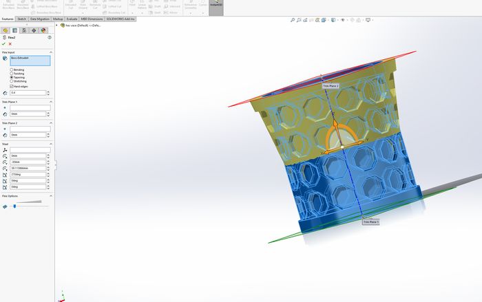 用SolidWorks设计带图案的花瓶并DIY组装教程-第17张图片-趣作屋