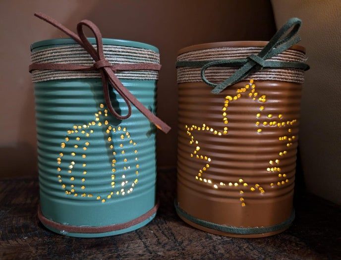 怀旧风秋季手工铁皮灯笼制作教程-第14张图片-趣作屋