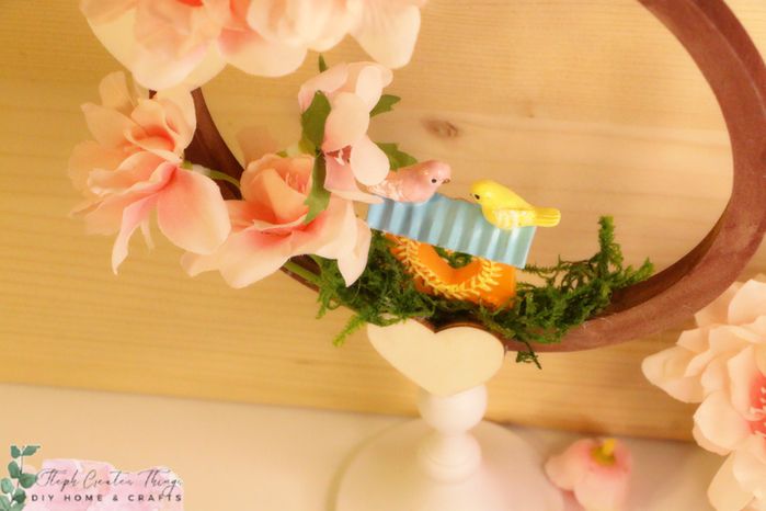 手工制作情人节花环挂饰教程,简单又浪漫-第6张图片-趣作屋