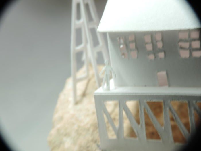 超简单手工建筑模型教程：用石头DIY迷你风车和灯塔-第32张图片-趣作屋