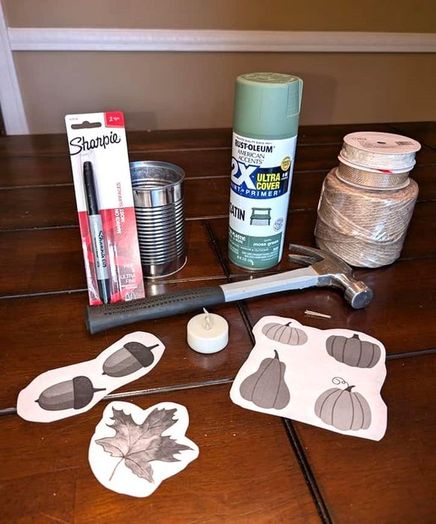 怀旧风秋季手工铁皮灯笼制作教程-第4张图片-趣作屋