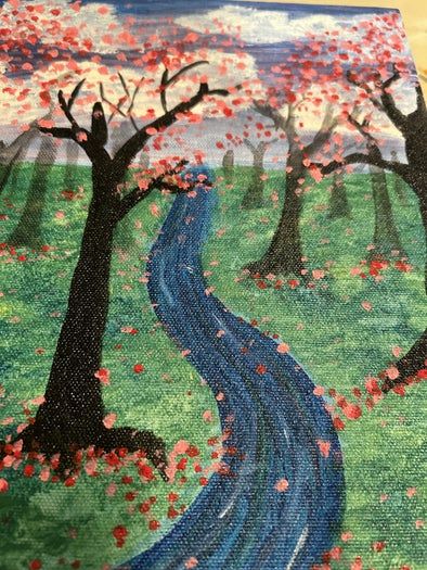 新手也能轻松上手的樱花油画教程-第24张图片-趣作屋