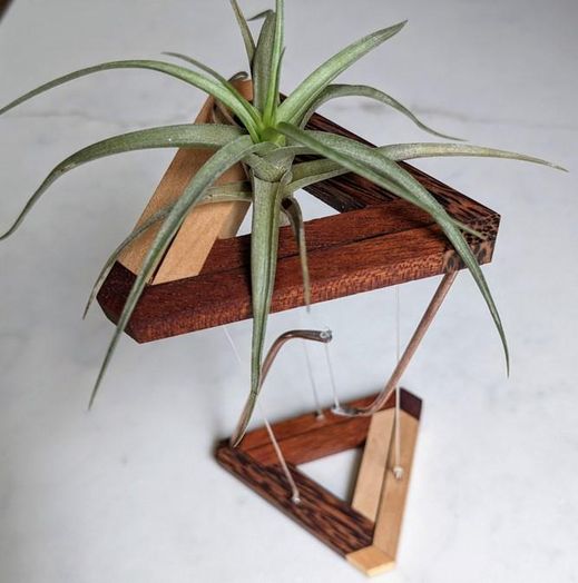 手工制作视觉错觉空气花瓶教程，用张力结构打造神奇漂浮花瓶-第1张图片-趣作屋