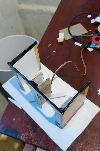 手工制作智能天气小屋教程，结合传统艺术与现代科技-第9张图片-趣作屋