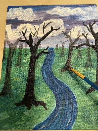 新手也能轻松上手的樱花油画教程-第22张图片-趣作屋