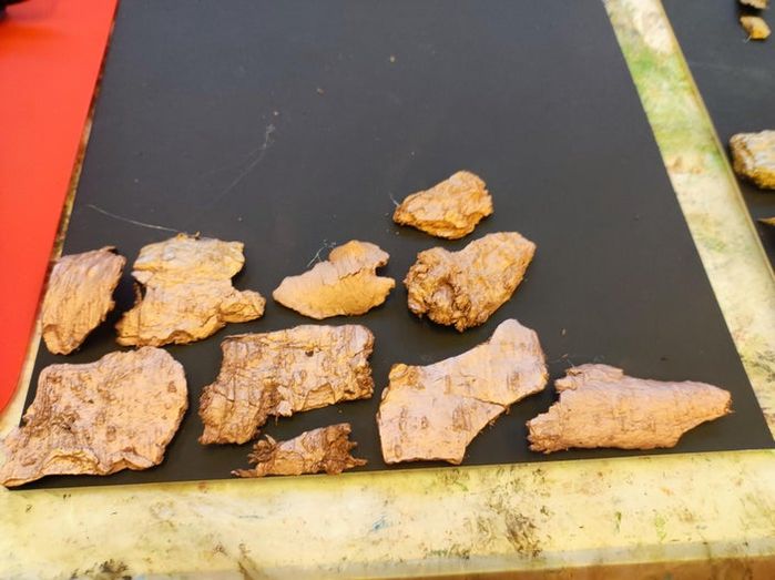 低成本手工制作创意树皮小艺术品教程-第12张图片-趣作屋