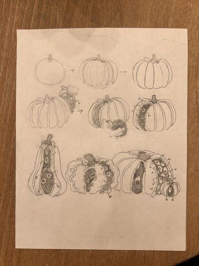 节日南瓜装饰手工教程，简单又有趣的DIY玩法-第3张图片-趣作屋