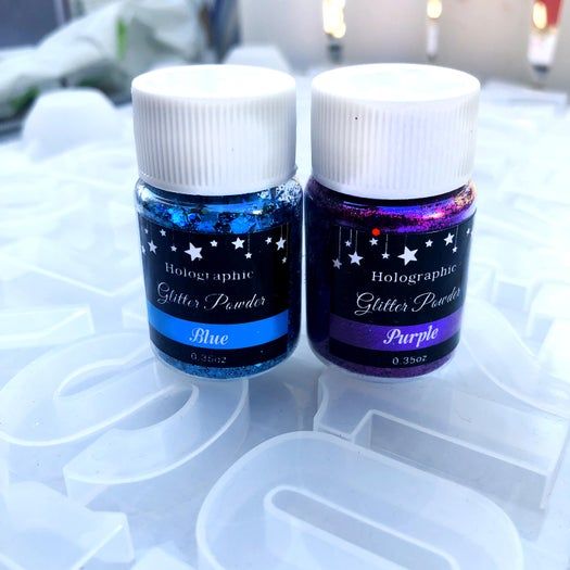 手工制作闪亮树脂字母钥匙扣教程-第7张图片-趣作屋