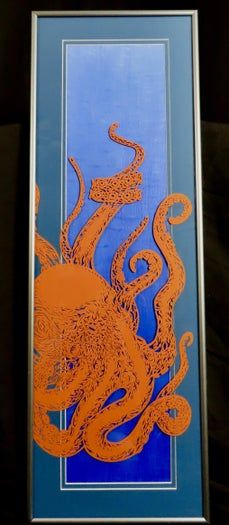 环保主题剪纸艺术教程：用减法创作海洋警示作品-第9张图片-趣作屋