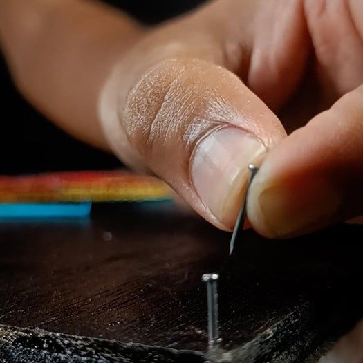 用线做图案的创意手工教程，零基础也能轻松上手-第39张图片-趣作屋