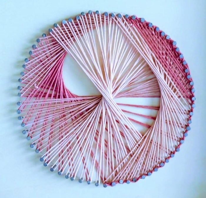 零基础也能做的线绳编织艺术 DIY教程-第18张图片-趣作屋