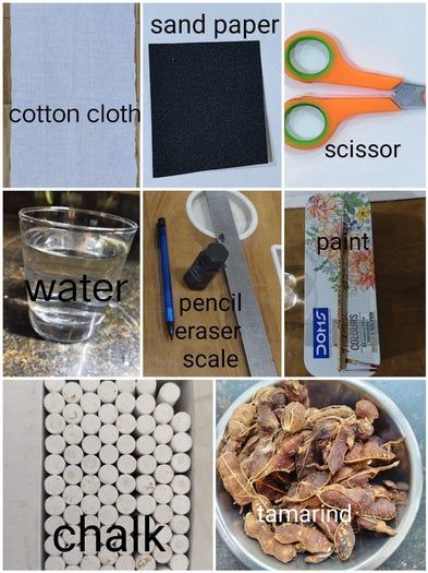 手工制作印度传统融合艺术画教程-第4张图片-趣作屋