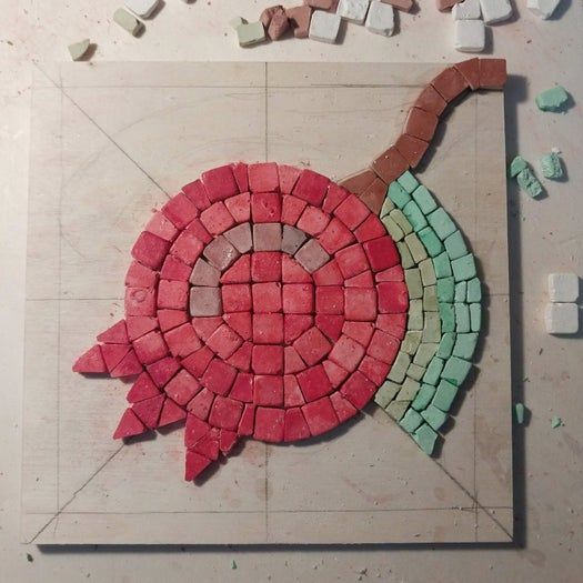零基础也能做！古罗马风马赛克手工DIY教程-第26张图片-趣作屋