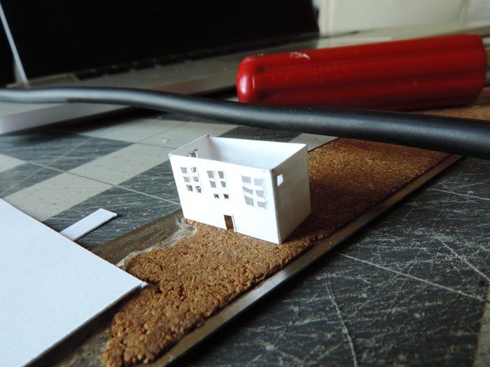 超简单手工建筑模型教程：用石头DIY迷你风车和灯塔-第12张图片-趣作屋