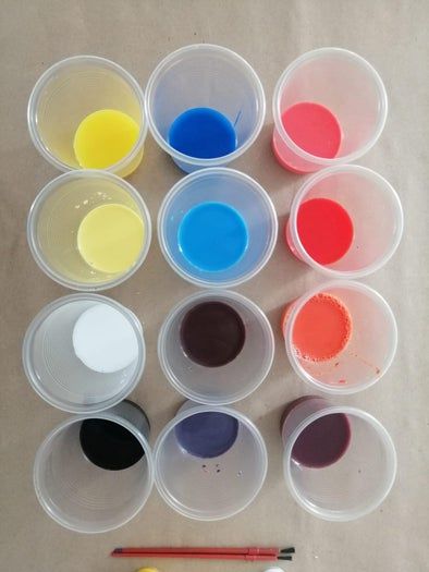 用废纸DIY人脸拼贴画的环保手工教程-第10张图片-趣作屋