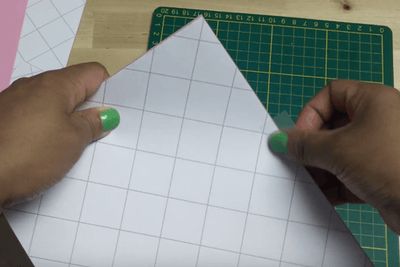 手工拼布风手提包卡片制作教程-第6张图片-趣作屋