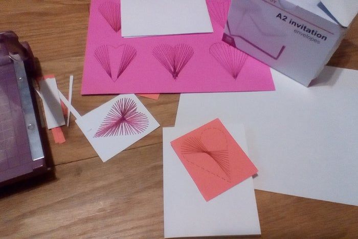 手工制作线艺贺卡教程，简单又惊艳的DIY卡片-第7张图片-趣作屋