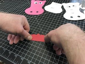 手工制作趣味弹出式河马卡片教程-第27张图片-趣作屋