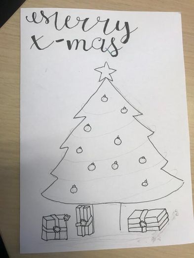 圣诞节手工贺卡制作教程，简单又暖心-第5张图片-趣作屋