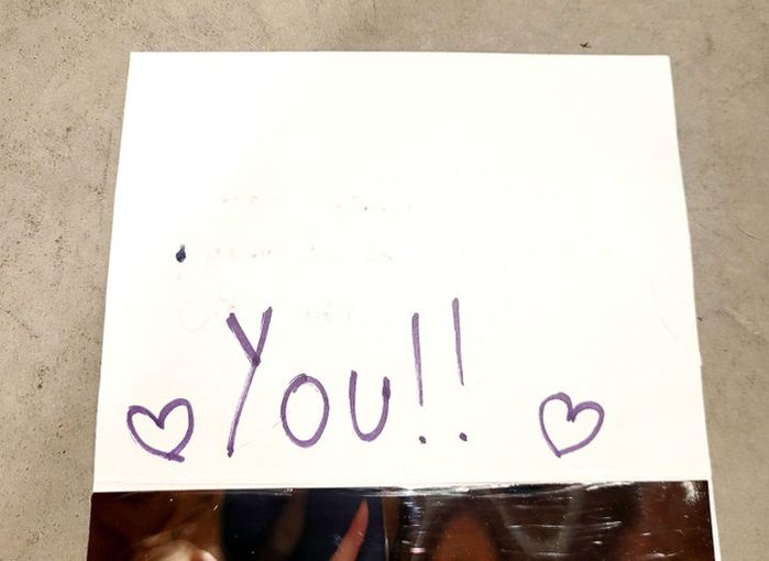 DIY可爱镜面贺卡教程，超有趣手写卡片制作-第10张图片-趣作屋