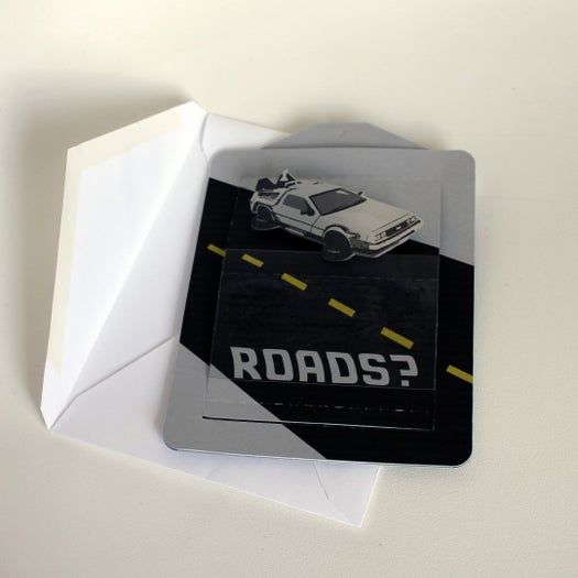 超炫《回到未来》主题卡片DIY教程，轻松制作时光机邀请函-第4张图片-趣作屋